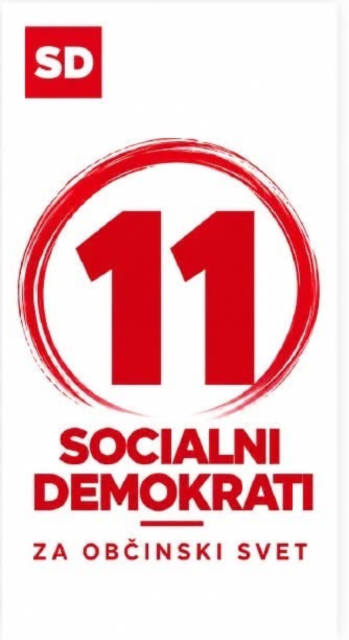 Zaporedna številka 11 – Socialni demokrati za občinski svet