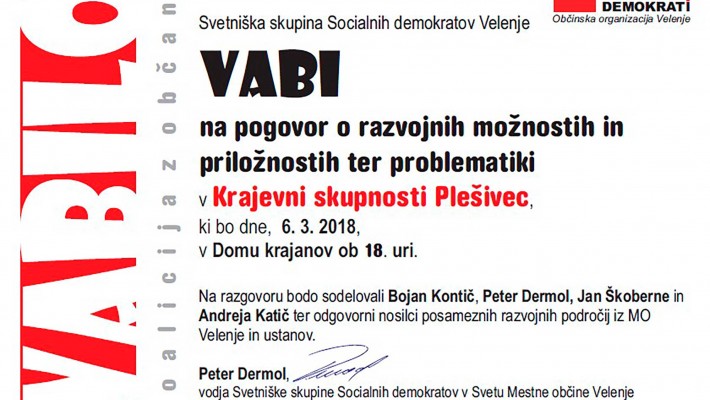 Koalicija z občani - KS Plešivec
