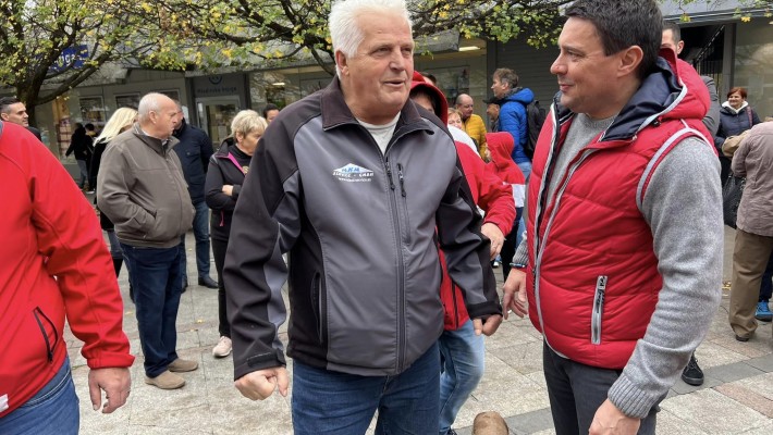 NA STOJNICI V MESTNEM SREDIŠČU S KANDIDATKO ZA PREDSEDNICO REPUBLIKE NATAŠO PIRC MUSAR