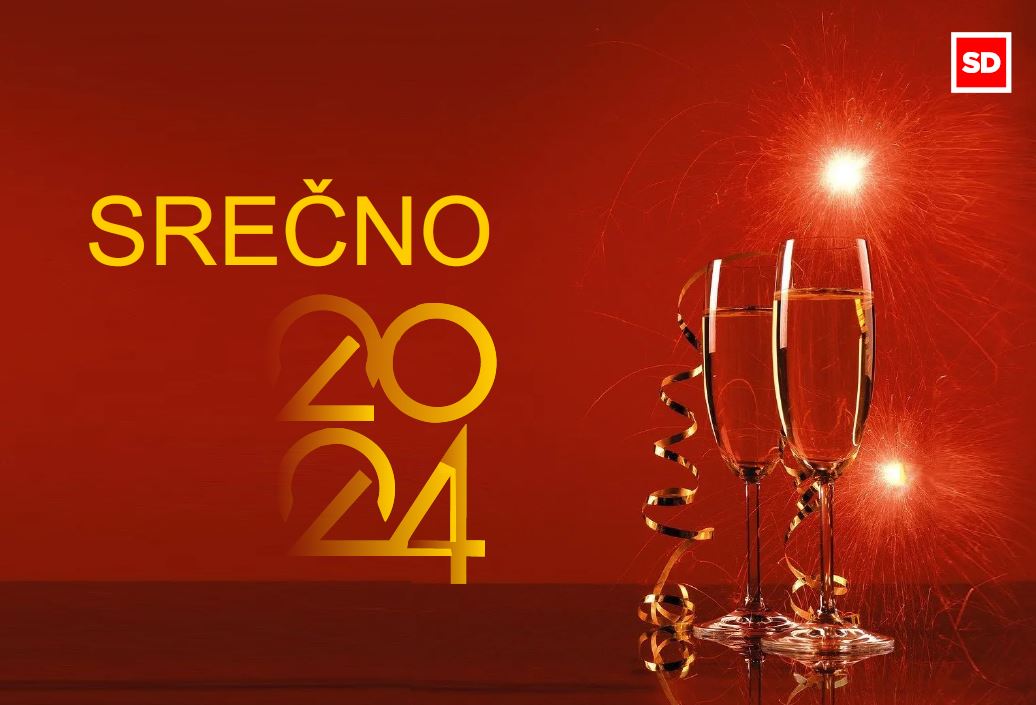VESELE PRAZNIKE IN SREČNO 2024!
