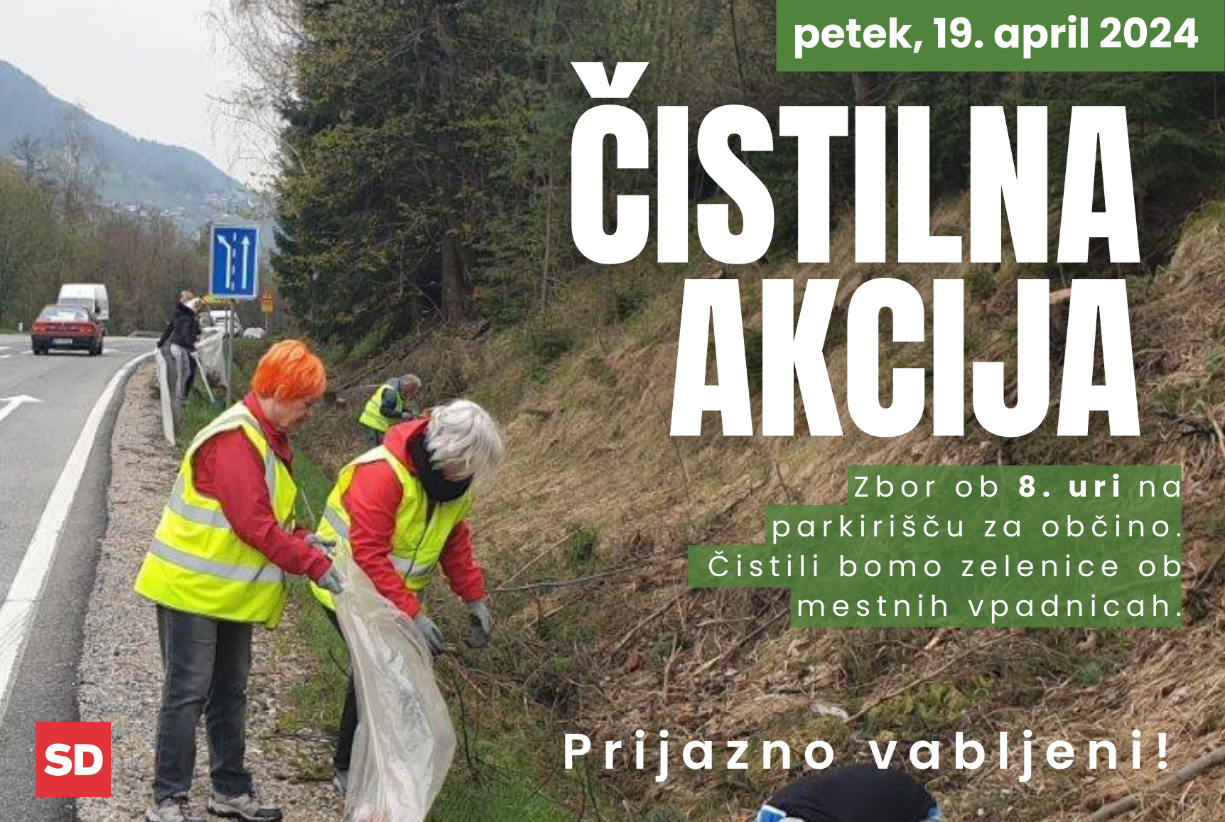 Vabljeni na spomladansko čistilno akcijo!