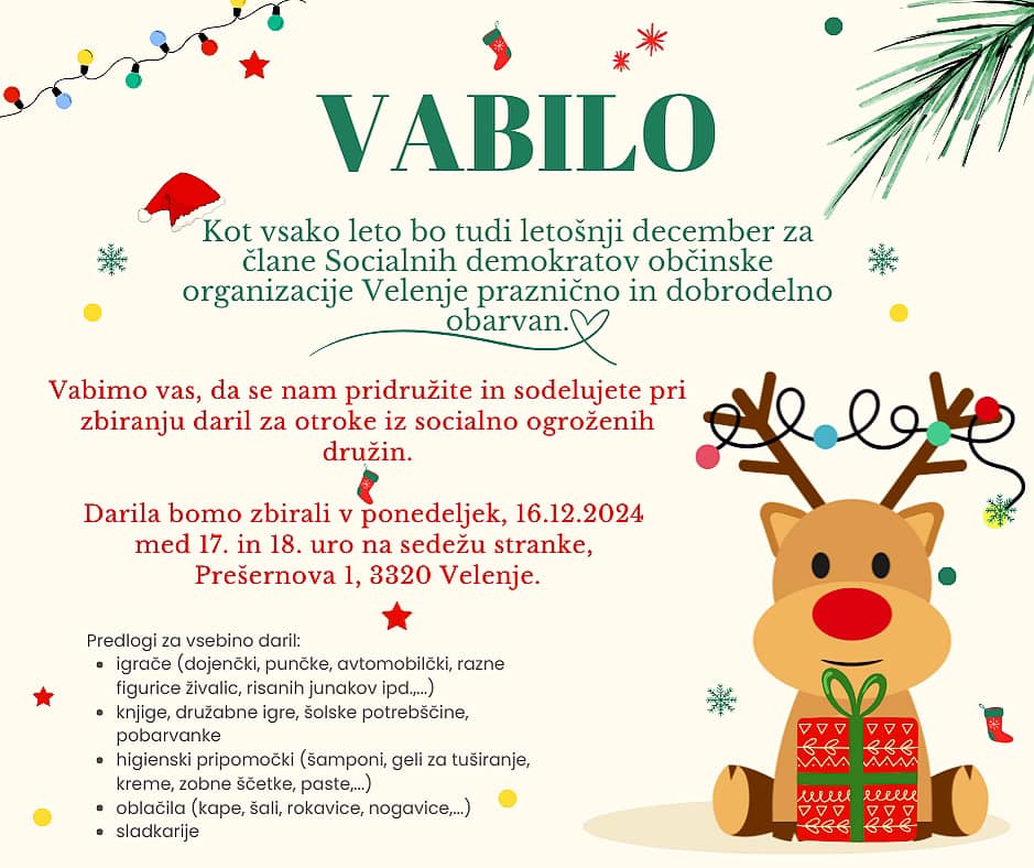 DOBRODELNA AKCIJA ZBIRANJA DARIL