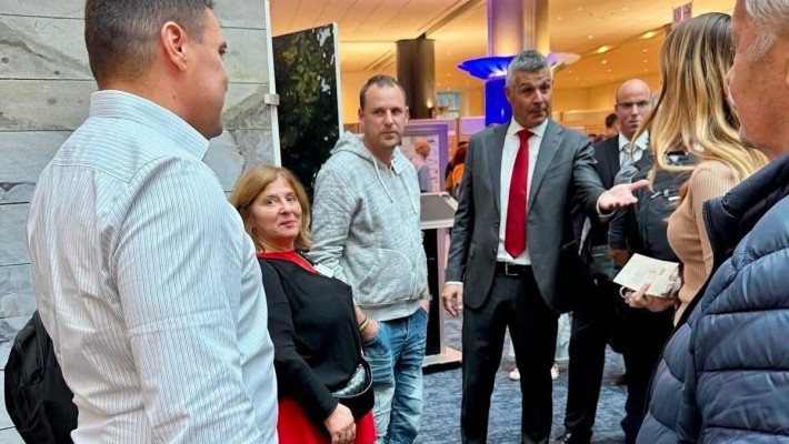 OBISK V BRUSLJU - ODPRTJE RAZSTAVE PARTIZANSKA BOLNICA FRANJA