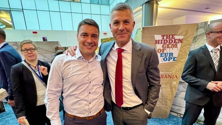 OBISK V BRUSLJU - ODPRTJE RAZSTAVE PARTIZANSKA BOLNICA FRANJA