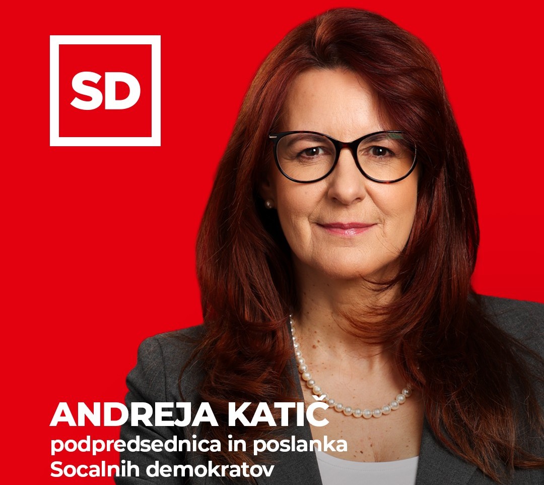 ANDREJA KATIČ, NOVA POSLANKA V DRŽAVNEM ZBORU