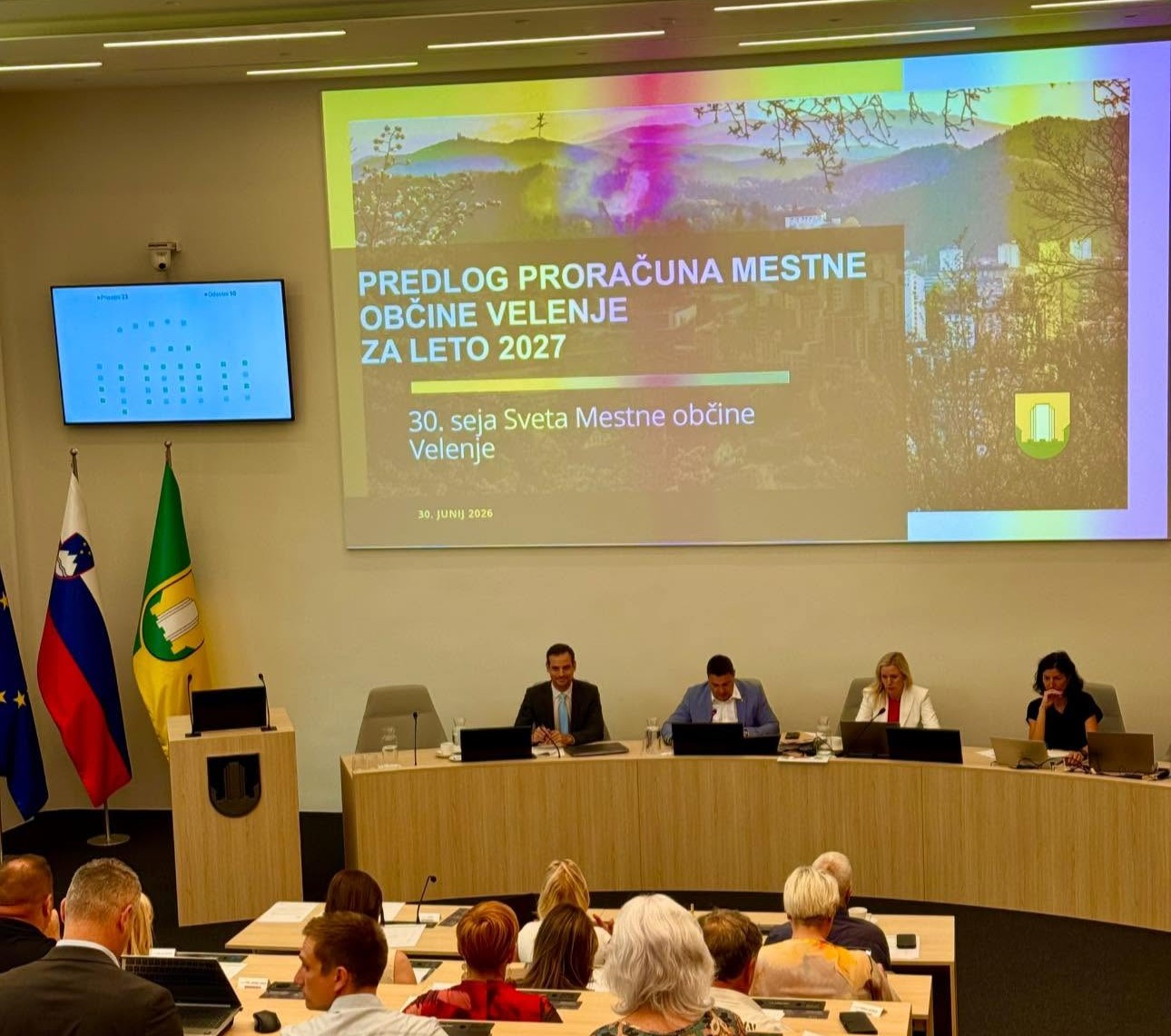 SVETNICE IN SVETNIKI SD SO SPREJELI REBALANS PRORAČUNA IN PREDLOG PRORAČUNA ZA LETO 2027