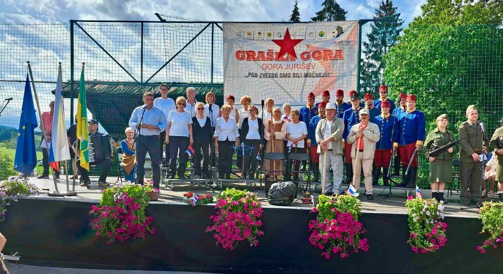 GRAŠKA GORA - ZNOVA PROSTOR ZA DRUŽENJE, SPOMINE IN SPOŠTOVANJE DO NAŠE ZGODOVINE