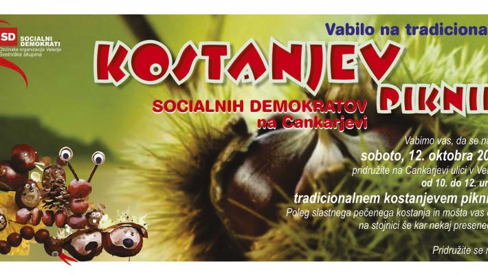 Tradicionalni kostanjev piknik na Cankarjevi (2019)
